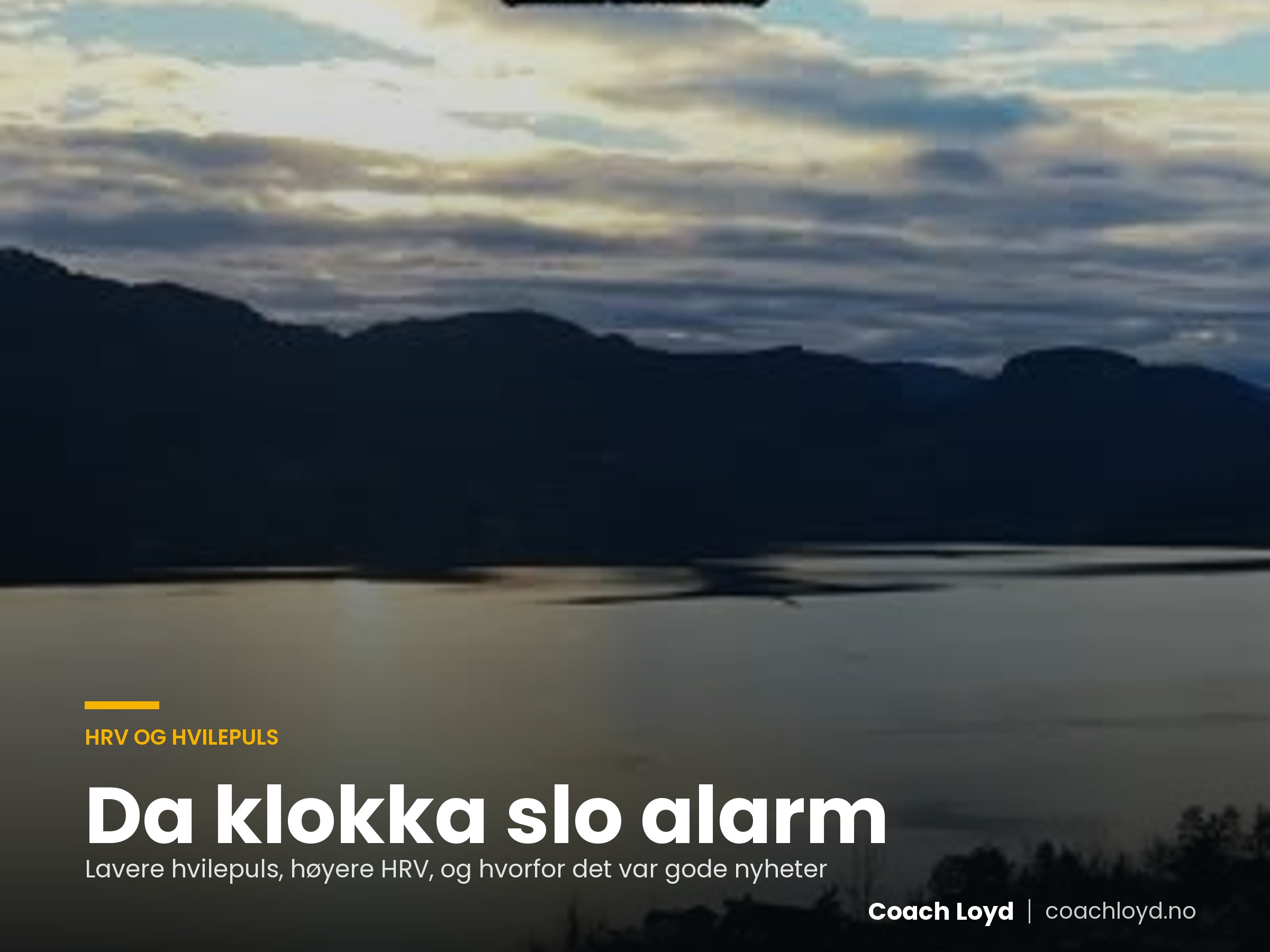 Klokka trodde noe var galt. Jeg hadde det bare bedre enn på 90 dager