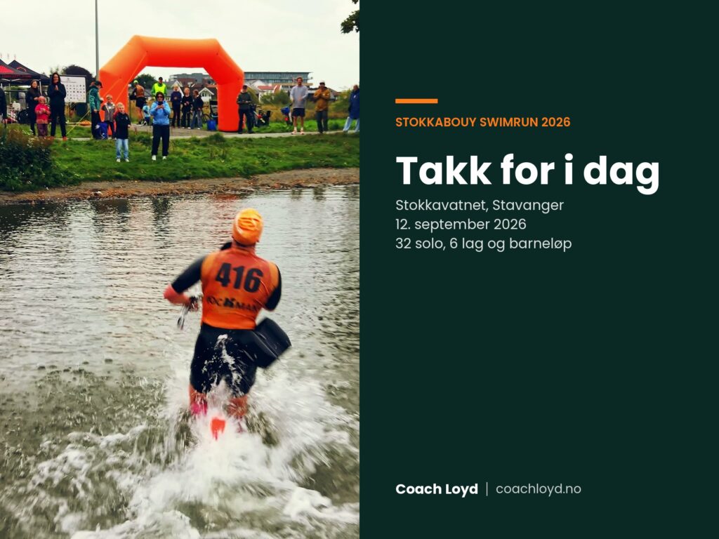 Stokkabouy Swimrun 2026: takk for i dag