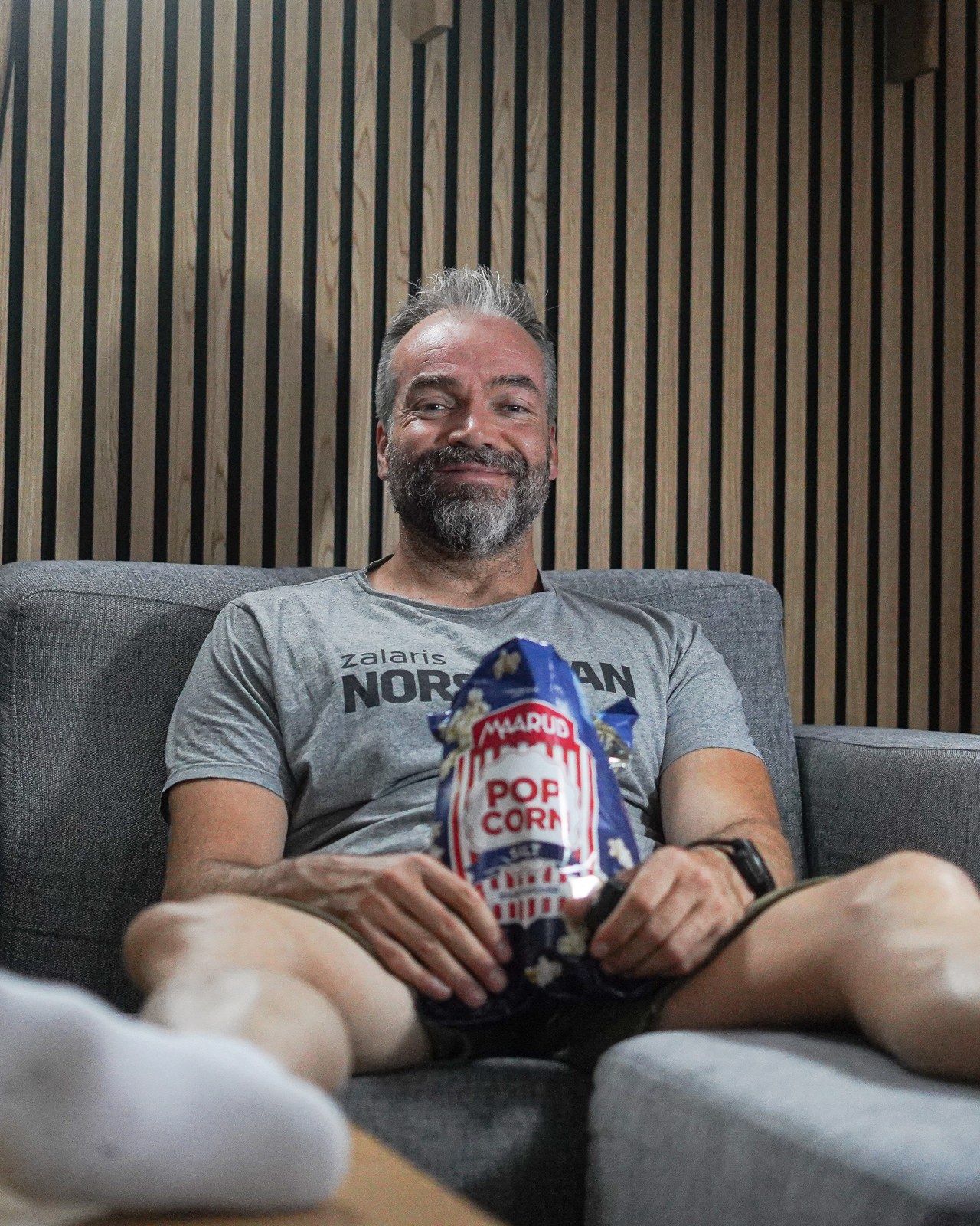Coach Loyd på løpetur