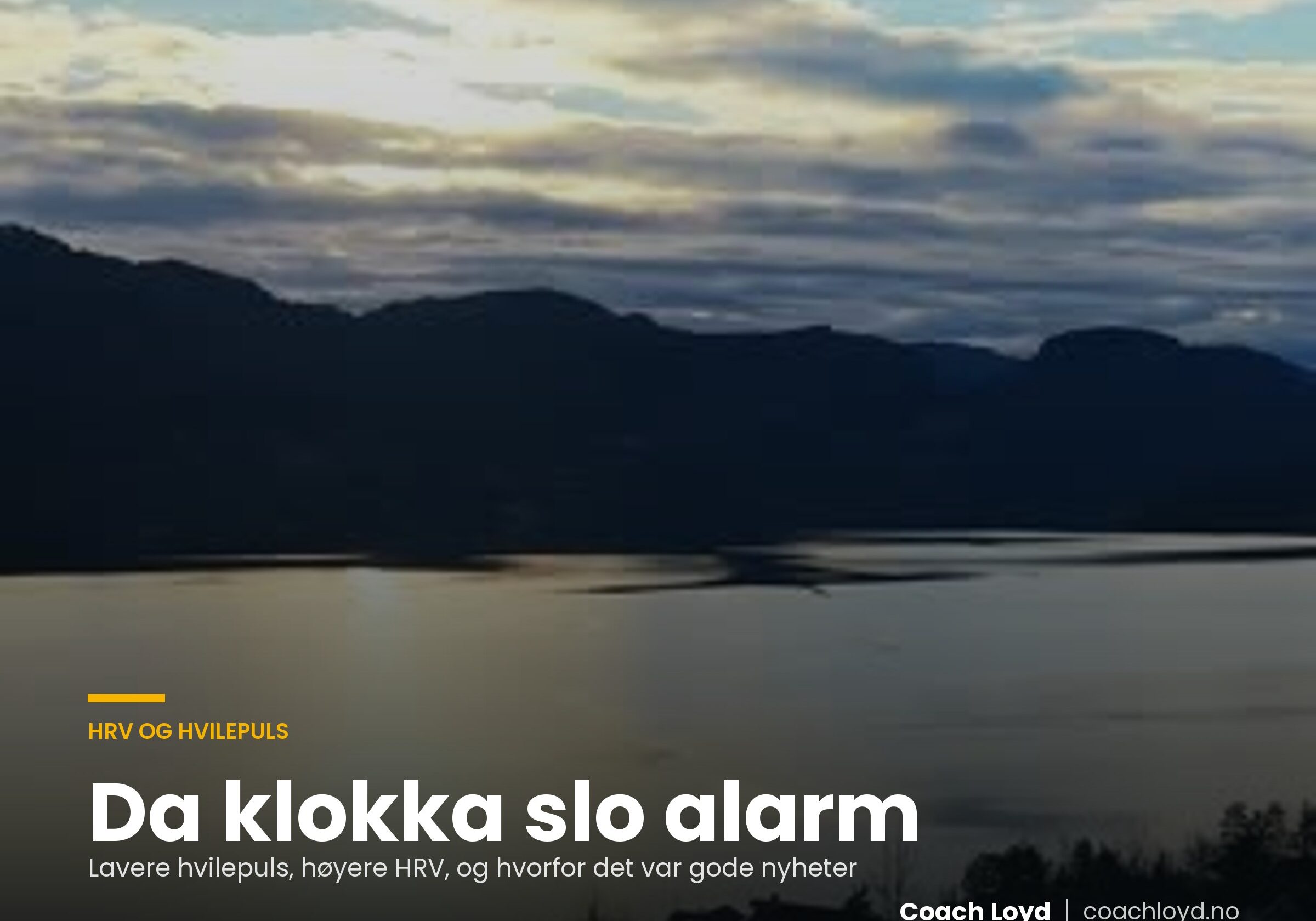 Klokka trodde noe var galt. Jeg hadde det bare bedre enn på 90 dager