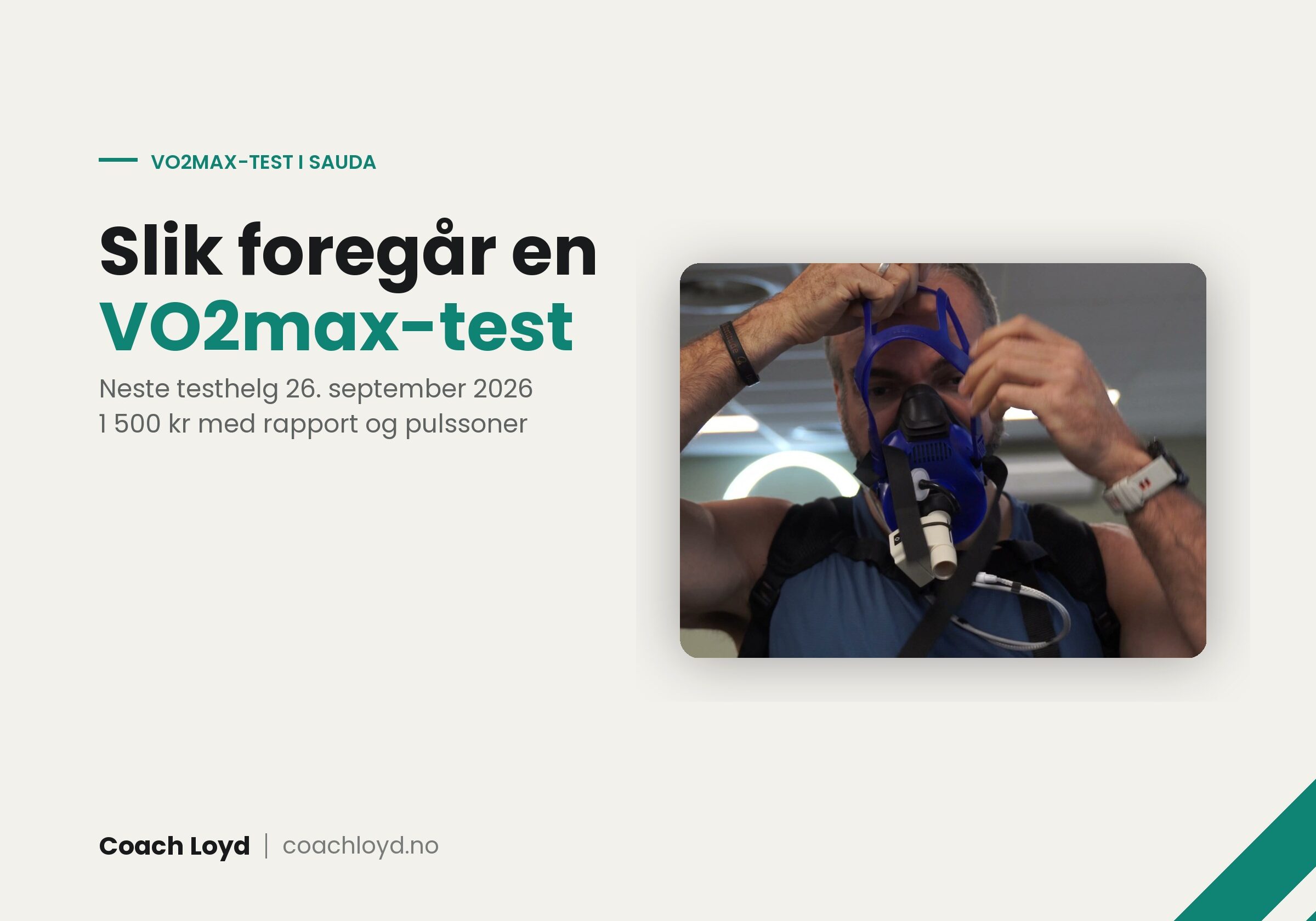 Slik foregår en VO2max-test hos meg, og hvorfor batteriene må ligge i kroppen